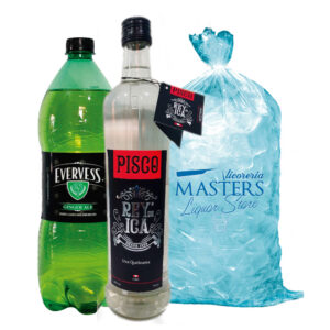 Rey de Ica + Evervess 1.5L + Hielo 1.5kg