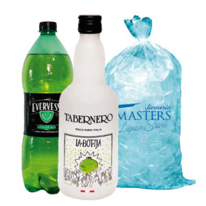 Tabernero Italia + Evervess 1.5L + Hielo 1.5kg